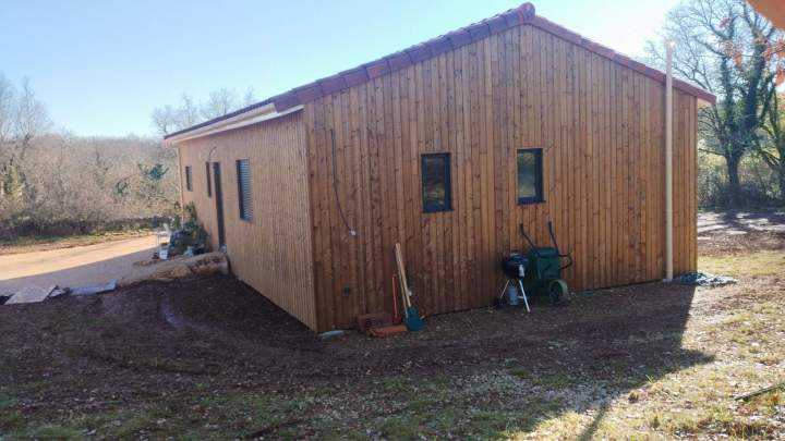 Maison en bois Villebrumier