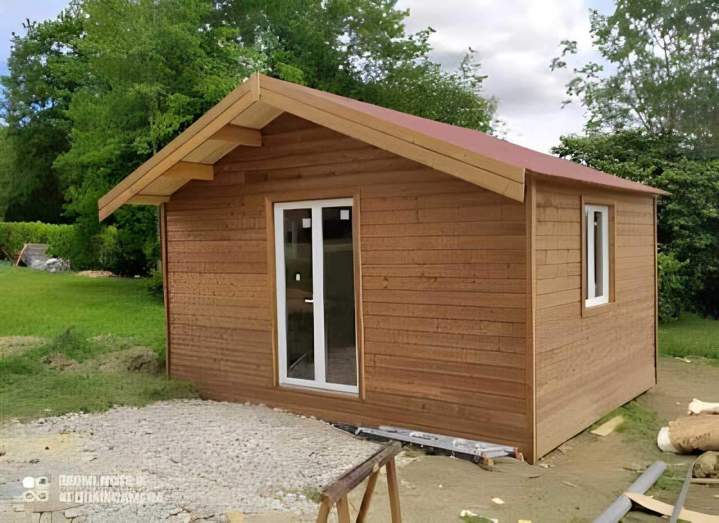 Chalet en bois Villebrumier