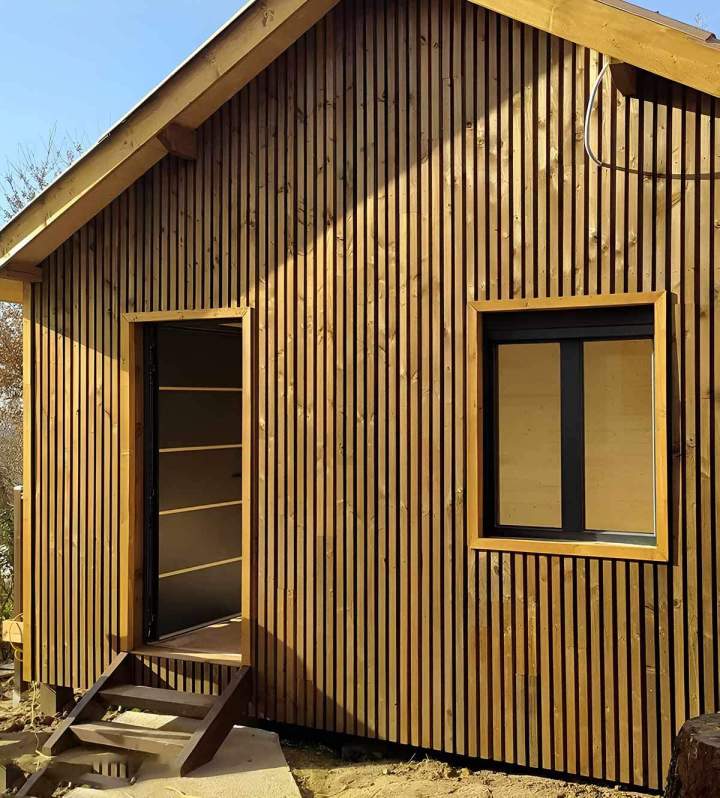 Construction de maison en bois Villebrumier