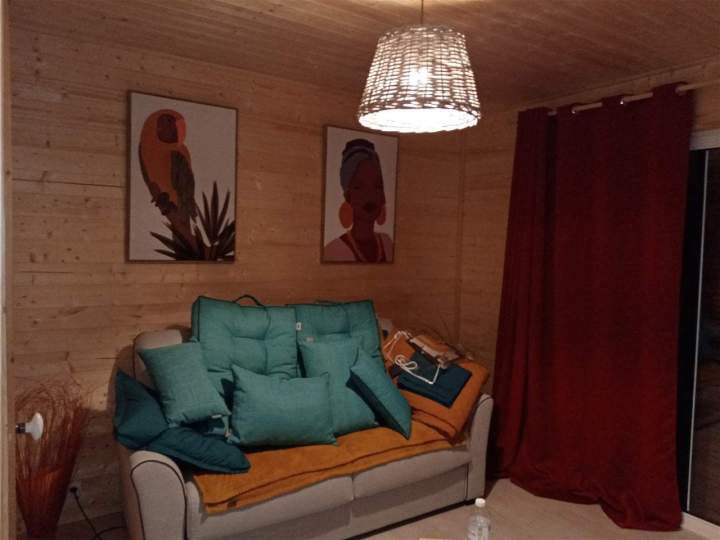 Chalet en bois Villebrumier