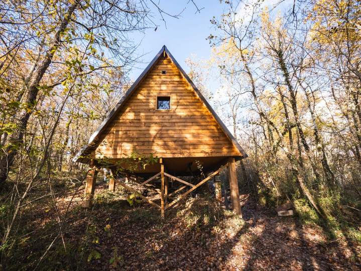 Chalet en bois - Villebrumier