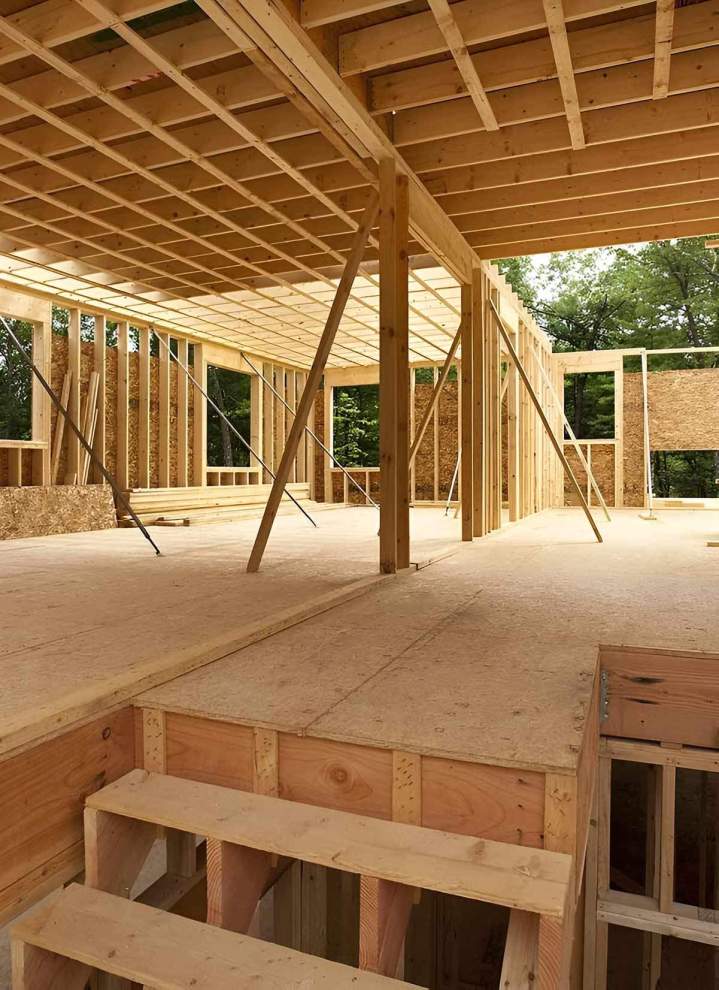 Construction d'ossature bois Villebrumier